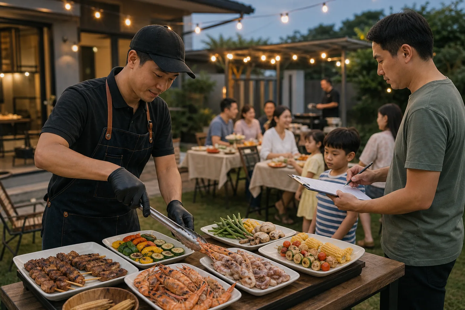 彰化到府烤肉推薦怎麼問份量？成人、孩童、晚到與特殊飲食